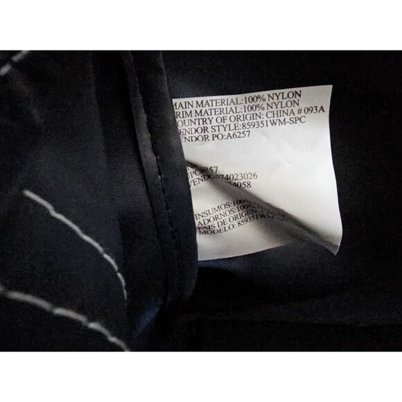 Vtg EASTSPORT Duffle Bag Navy Blue Medium Gym TRAVEL Weekender Duffle 1990s - Picture 12 of 12